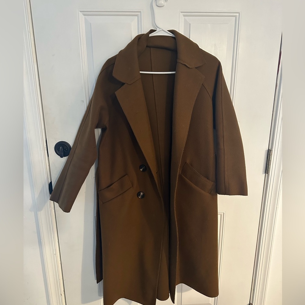 Women’s Wool Camel Trench Coat (MODO Brand) only worn a handful of times!